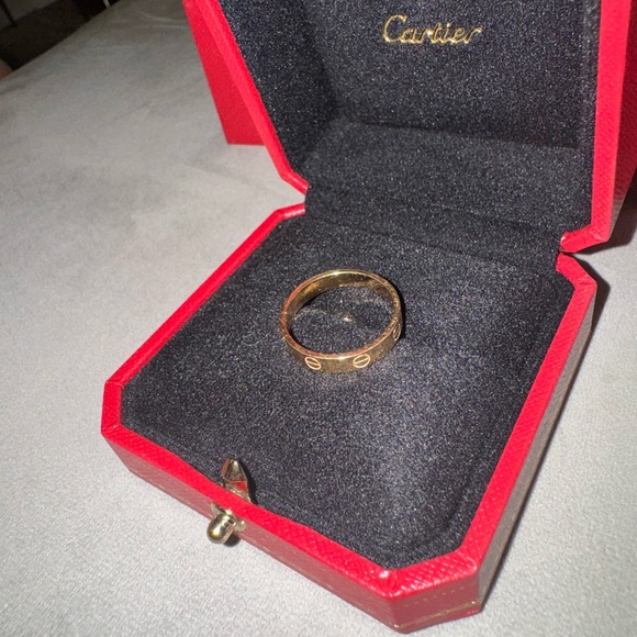 Cartier 18k gold love wedding band - Picture 5 of 5